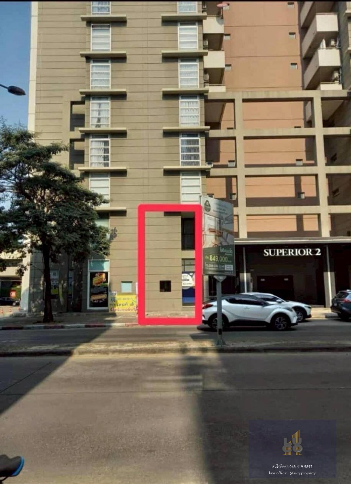 ให้เช่า Shop อาคาร Superior เมืองทองธา นี 2 ชั้น 80 ตารางเมตร